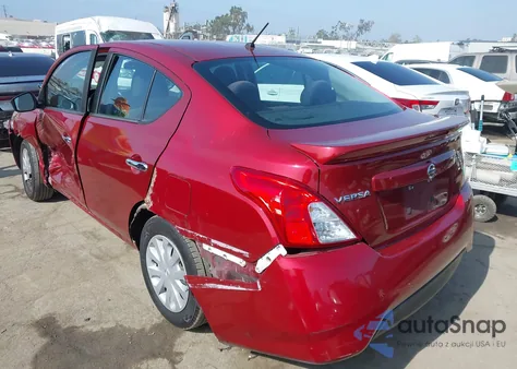 2018 Nissan Versa 1.6 Sv z USA, uszkodzony, nr VIN 3N1CN7AP7JL820005